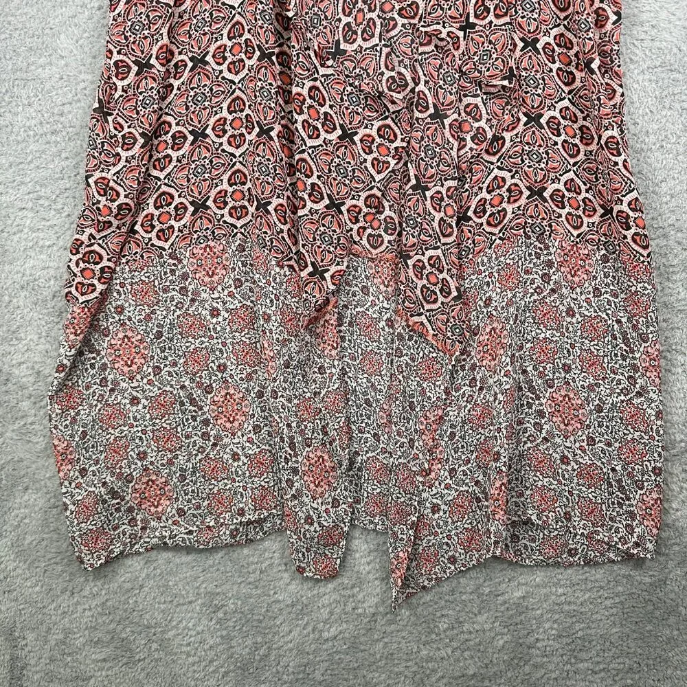 Penelope Swimsuit‎ Swimwear Pink Swim Cover Throw Over Boho Size M